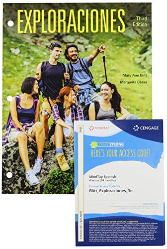Bundle: Exploraciones, Loose-leaf Version, 3rd + MindTap, 4 terms Printed Access Card