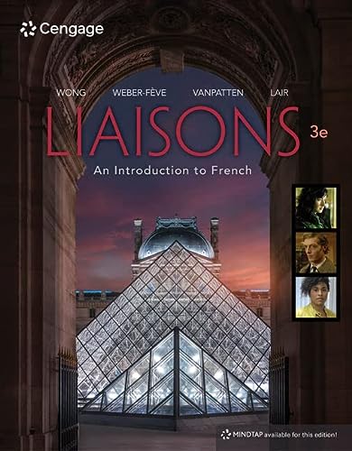 Bundle: Liaisons: An Introduction to French, Student Edition, 3rd + MindTap, 4 terms Printed Access Card