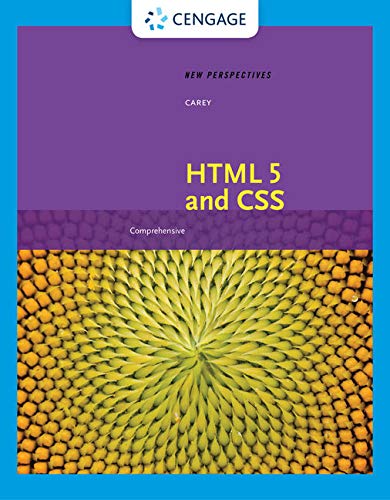 New Perspectives on HTML 5 and CSS: Comprehensive