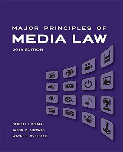 Major Principles of Media Law