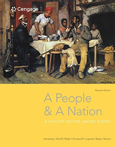 MindTapV2.0 for Kamensky/Sheriff/Blight/Chudacoff/Logevall/Bailey/Norton's A People and a Nation: A History of the United States, 2 terms Printed Access Card