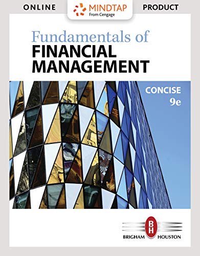 MindTapV3.0 for Brigham/Houston's Fundamentals of Financial Management, Concise Edition, 1 term Printed Access Card