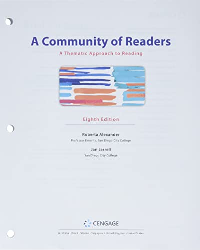 Bundle: A Community of Readers: A Thematic Approach to Reading, Loose-leaf Version, 8th + MindTap, 1 term Printed Access Card