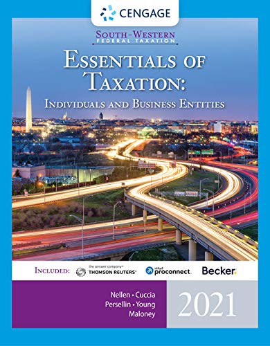 South-Western Federal Taxation 2021