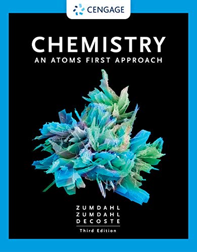 Chemistry: An Atoms First Approach