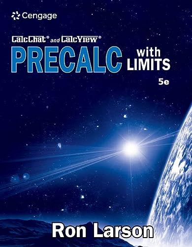 WebAssign for Larson's Precalculus with Limits, Single-Term Printed Access Card