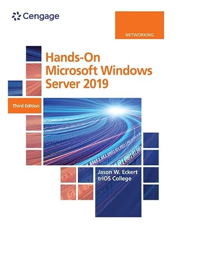 Bundle: Hands-On MicrosoftÂ® WindowsÂ® Server 2019 + MindTap, 1 term Printed Access Card