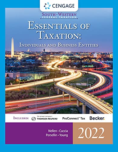 South-Western Federal Taxation 2022