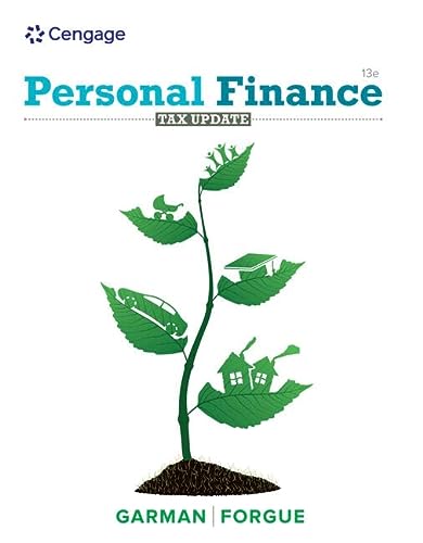 Bundle: Personal Finance Tax Update, Loose-leaf Version, 13th + MindTap, 1 term Printed Access Card