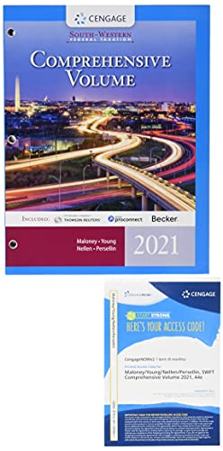 Bundle: South-Western Federal Taxation 2021: Comprehensive, Loose-leaf Version, 44th + CNOWv2, 1 term Printed Access Card