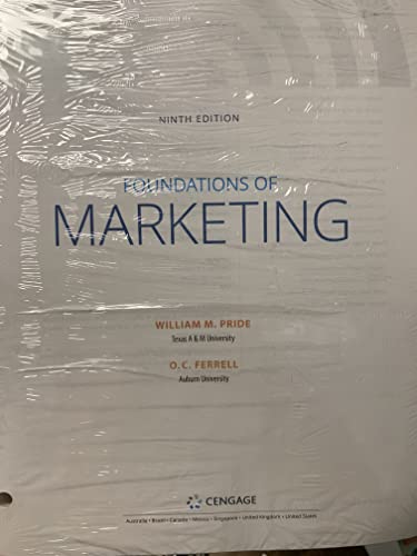 Bundle: Foundations of Marketing, Loose-leaf Version, 9th + MindTap, 1 term Printed Access Card