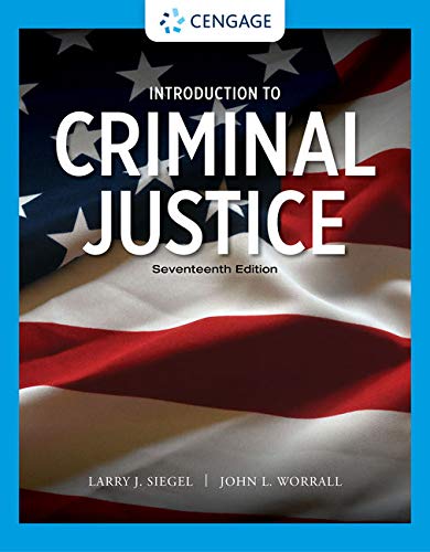Introduction to Criminal Justice, Loose-leaf Version