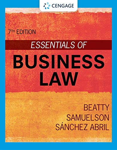 Essentials of Business Law