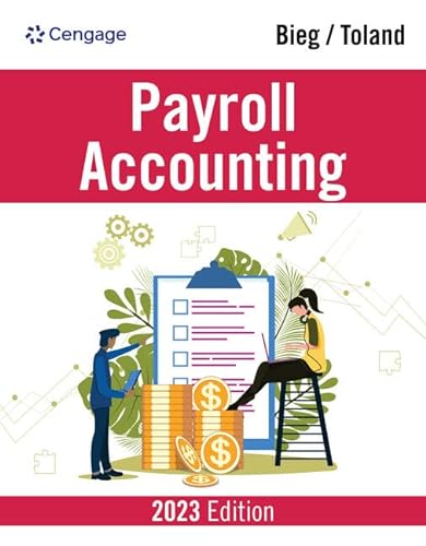 CNOWv2 for Bieg/Toland's Payroll Accounting 2023, 1 term Printed Access Card