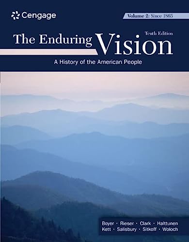 The Enduring Vision, Volume II: Since 1865