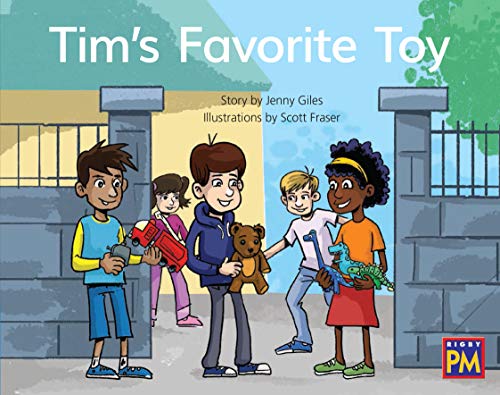 Rigby PM Leveled Reader Blue Fiction Level 10 Grade 1 Tim's Favourite Toy