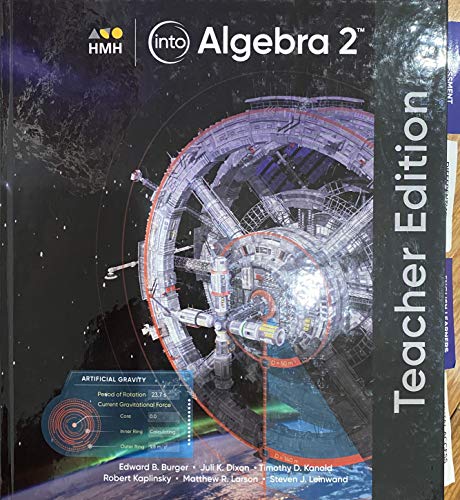 Into Algebra 2 Teacher Edition