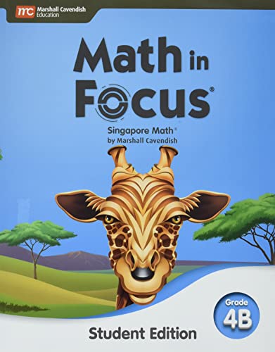Math in Focus Student Edition Volume B Grade 4