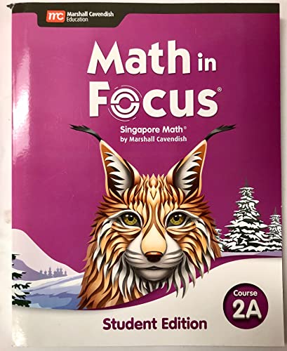 Math in Focus Student Edition Volume A Course 2
