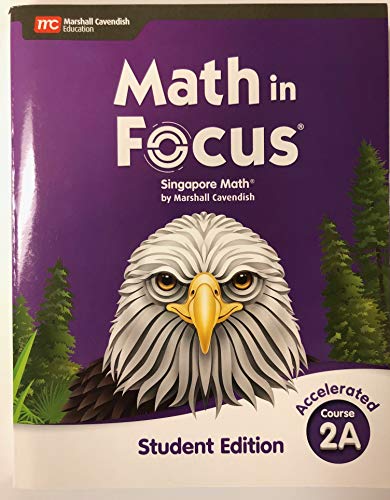 Math in Focus Student Edition Volume A Accelerated