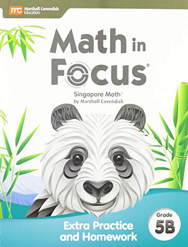 Math in Focus Extra Practice and Homework Volume B Grade 5