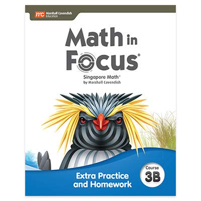 Math in Focus Extra Practice and Homework Volume B Course 3