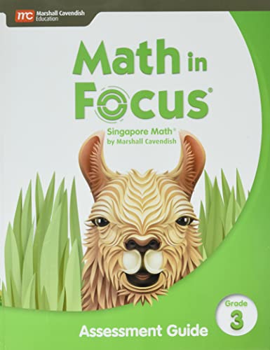 Math in Focus Assessment Guide Grade 3