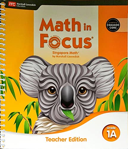 Math in Focus CCSS Teacher Edition Volume B Grade 1