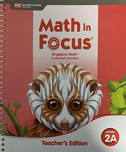 Math in Focus Teacher Edition Volume A Grade 2