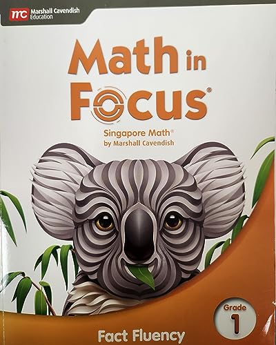 Math in Focus Singapore Math Fact Fluency Grade 1