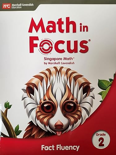 Math in Focus Singapore Math Fact Fluency Grade 2