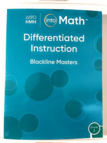 Into Math Differentiated Instruction Master BLM Grade 2