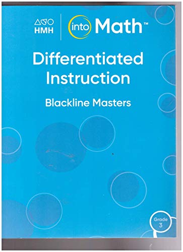 Into Math Differentiated Instruction Master BLM Grade 3