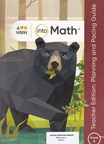Into Math Planning and Pacing Guide Grade 6