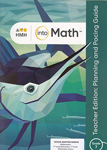 Into Math Planning and Pacing Guide Grade 7