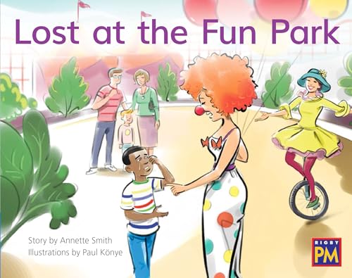 Rigby PM Leveled Reader Blue Fiction Level 9 Grade 1 Lost at the Fun Park