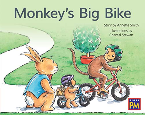 Rigby PM Leveled Reader Red Fiction Level 3 Grade 1 Monkey's Big Bike