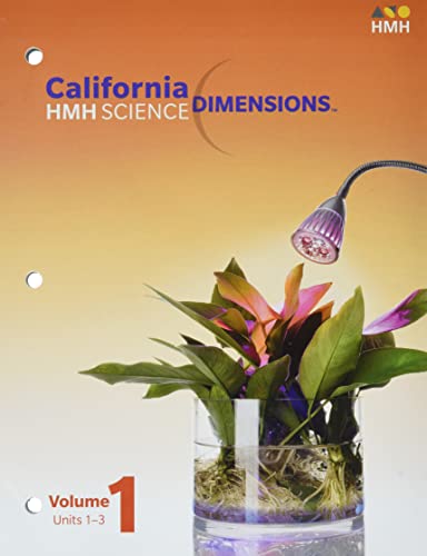 2020 California Science Dimensions Student Edition Interactive Worktext Volume1 Grade 7