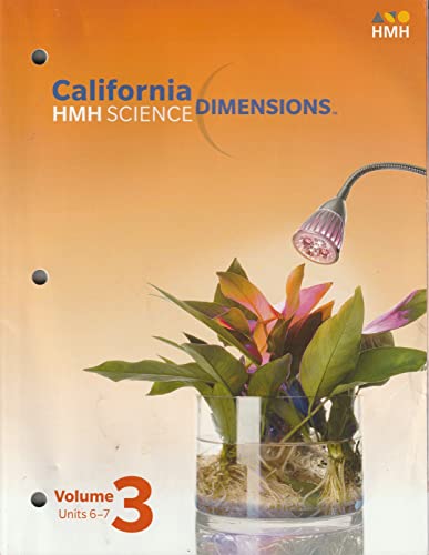 2020 California Science Dimensions Student Edition Interactive Worktext Volume3 Grade 7