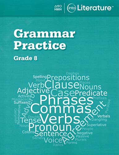 Into Literature Grammar Practice Workbook Grade 8