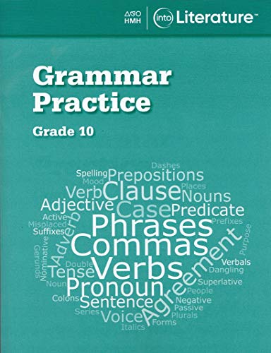 Into Literature Grammar Practice Workbook Grade 10