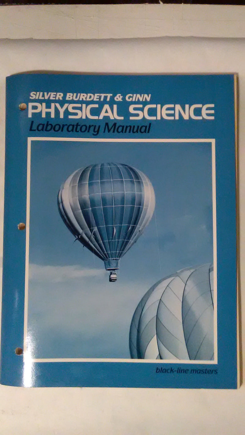 Physical Science Lab Manual Black-line Masters [Paperback] Commitee