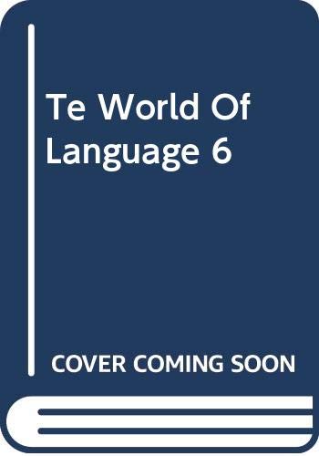 Te World Of Language 6 [Hardcover] Marian Toth