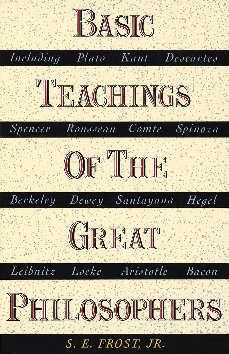 Basic Teachings of the Great Philosophers