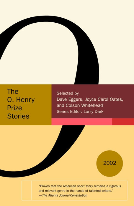 The O. Henry Prize Collection