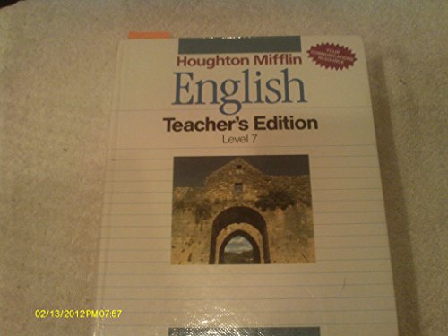 English: Level 7 [Hardcover] Houghton Mifflin Harcourt