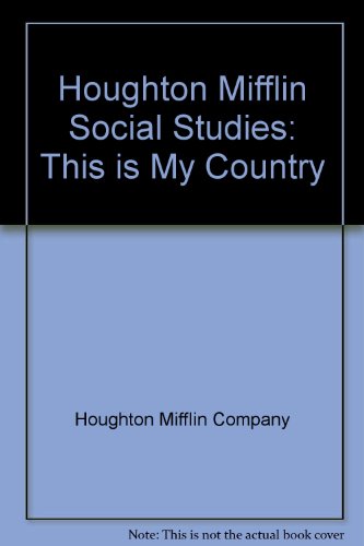 Houghton Mifflin Social Studies: This is My Country [Paperback] Beverly J. Armento