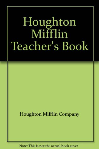 Houghton Mifflin Teacher's Book [Paperback] Houghton Mifflin