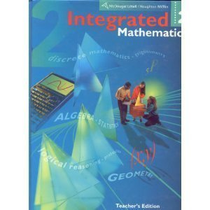 Integrated Mathematics 2, Teacher's Edition [Hardcover] Rheta N. Rubenstein; Timothy V. Craine; Thomas R. Butts