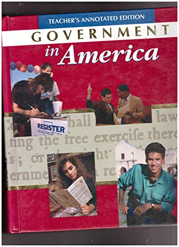 Government in America (Teacher's Annotated Edition) [Hardcover] Richard J. Hardy